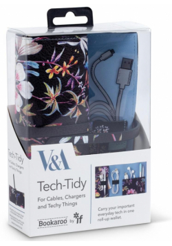 Bookaroo organizer podróżny Kilburn Black Floral