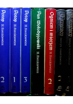 Sienkiewicz Trylogia 7 tomów