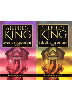 Kolekcja mistrza grozy Tom 37 i 38 Sklepik z marzeniami Część I i II