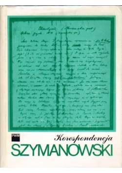 Szymanowski Korespondencja