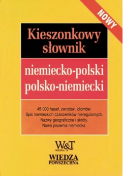 Kieszonkowy słownik niemiecko  polski polsko niemiecki
