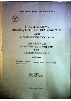 Atlas Geologiczny górnośląskiego zagłębia węglowego Część III