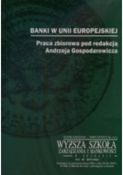 Banki w Unii Europejskiej