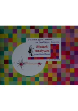 Zestaw. Układanki tematyczne prawo i lewopółkulowe