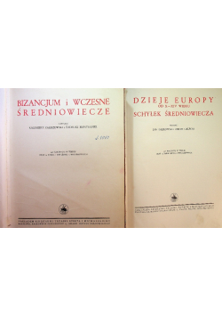 Wielka Historja Powszechna Tom IV Wieki Średnie Część 1 i 2 1939 r.