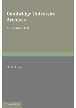 Cambridge University Archives