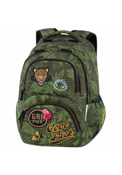 Plecak młodzieżowy Dart Badges Girls Green