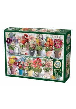 Puzzle 1000 Kwiaty doniczkowe