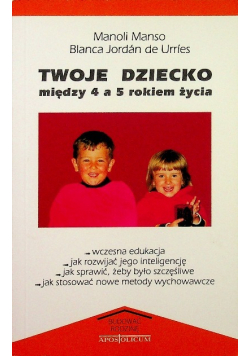 Twoje dziecko między 4 a 5 rokiem życiem