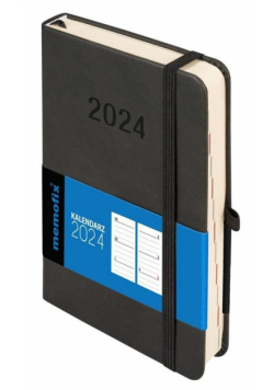 Kalendarz 2024 Memo B6 TDW czarny