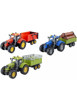 Flota miejska - Traktor z przyczepką mix