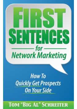 First Sentences For Network Marketing
