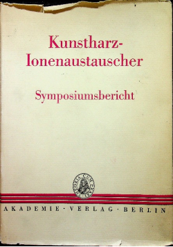 Kunstharz - Ionenaustauscher