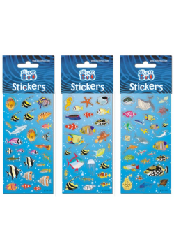 Naklejki Sticker BOO silver rybki