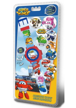 Zegarek elektroniczny z projektorem Super Wings