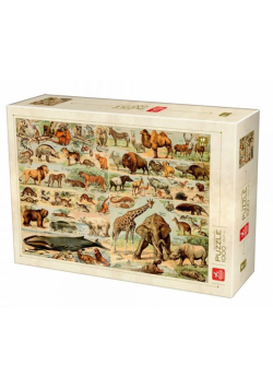 Puzzle 1000 Encyklopedia - Ssaki
