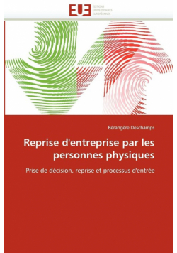 Reprise d'entreprise par les personnes physiques