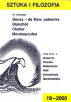 Sztuka i filozofia 18 2000