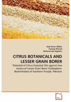 Citrus Botanicals And Lesser Grain Borer