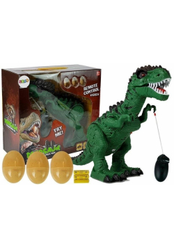 Dinozaur zdalnie sterowany zielony