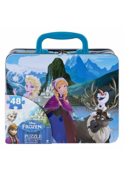 Puzzle Frozen w kuferku