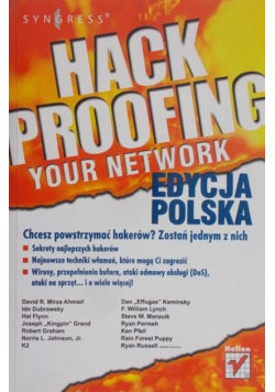 Hack Proofing Your Network Edycja polska