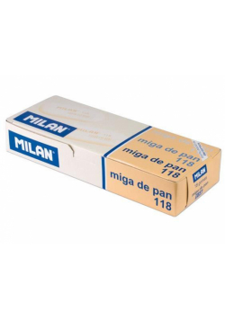 Gumka syntetyczna owalna 3 kolory (18szt) MILAN