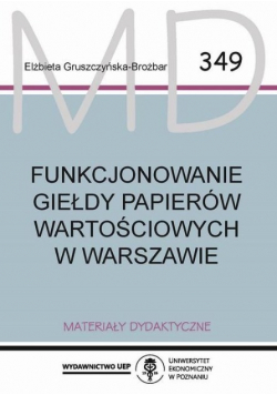 Funkcjonowanie giełdy papierów wartościowych w Warszawie