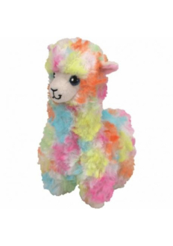 Beanie Babies kolorowa lama Lola 15cm