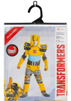 Strój kostium Bumblebee Transformers 4-6 lat rozmiar S