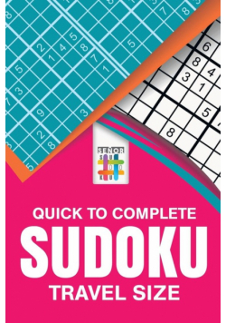 Quick to Complete Sudoku Travel Size