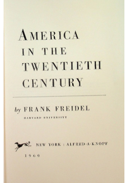 America in the twentieth century