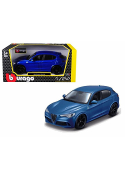 Alfa Romeo Stelvio Blue 1:24 BBURAGO