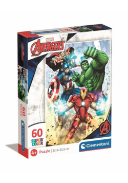 Puzzle 60 Super Kolor Marvel Avengers