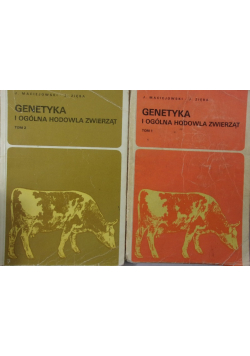 Genetyka i ogólna hodowla zwierząt tom 1 i 2