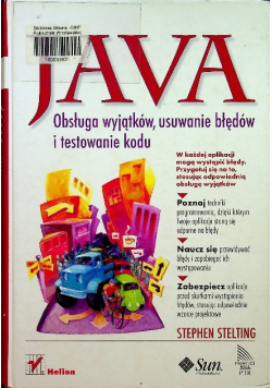 Java Obsługa wyjątków usuwanie błędów i testowanie kodu