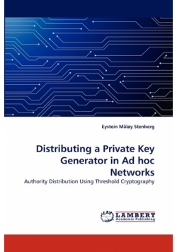 Distributing a Private Key Generator in Ad Hoc Networks