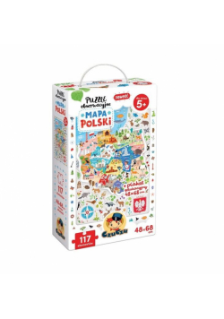 Puzzle obserwacyjne Mapa Polski