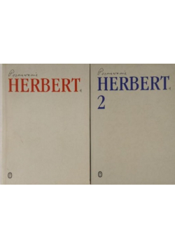 Poznawanie Herberta  tom I i II