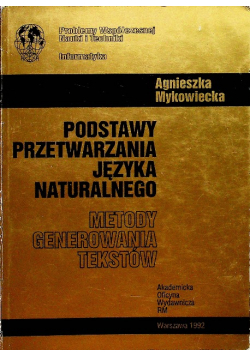 Podstawy przetwarzania języka naturalnego