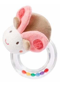 Maskotka z grzechotką Żuczek 13 cm