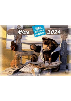 Kalendarz 2024 Rodzinny Misie