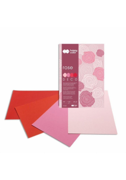 Blok A4/20K Deco Rose170g HAPPY COLOR
