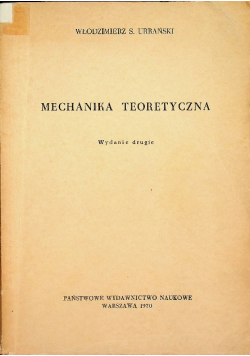 Mechanika teoretyczna