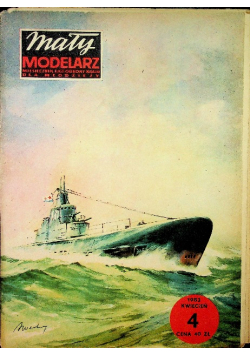 Mały modelarz nr 4 Radziecki duży okręt podwodny K 21