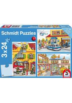 Puzzle 3x24 Służby ratownicze G3
