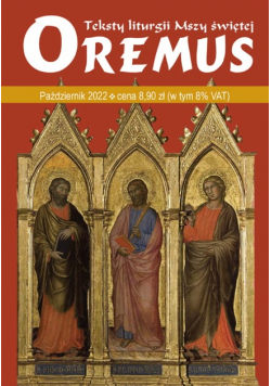Teksty liturgii Mszy Świętej Oremus październik 2022