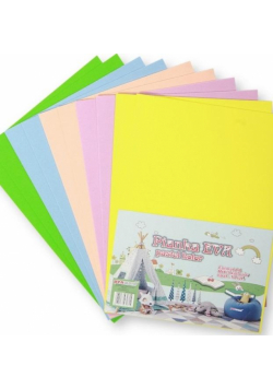Pianka pastel brokat 20x30 10szt