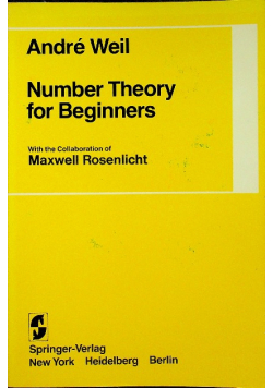 Number theory for beginners