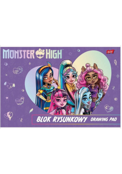 Blok rysunkowy A4/20K Monster High (10szt)